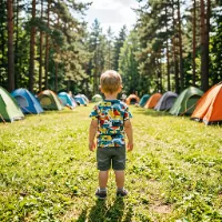 Купить готовый сайт Детский лагерь в Оренбурге - посмотреть и заказать, недорогой шаблон сайта, цена 